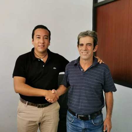 Carlos Olvera y Sanmiguelense Pablo Alonso Ripoll quien toma cargo como diputado local