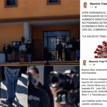 Elementos de Comunicación Social de San Miguel de Allende resultaron positivos por covid19