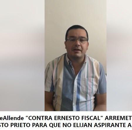 Diputado Ernesto Prieto pidio a San Miguel de Allende no votar por aspirante a contralor muniicpal Ernesto Fiscal