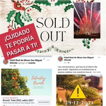 REAL DE MINAS SE PASA POR EL ARCO DEL TRIUNFO SUS MISMAS POLÍTICAS, TRISTE AÑO NUEVO PARA LA FAMILIA GARCÍA