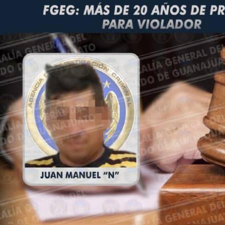 DAN 20 AÑOS DE PRISIÓN A EX POLICÍA DE SAN MIGUEL DE ALLENDE POR VIOLAR A UN DETENIDO