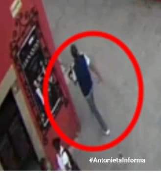 Foto PRESUNTO asaltante