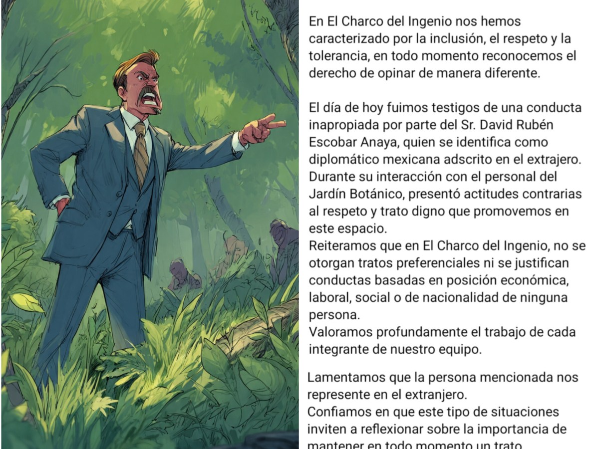 LLEGA PRESUNTO DIPLOMÁTICO DEL EXTRANJERO A CHARCO DEL INGENIO SAN MIGUEL DE ALLENDE Y NO QUISO PAGAR SU ENTRADA POR LO QUÉ EXPLOTÓ SU IRA