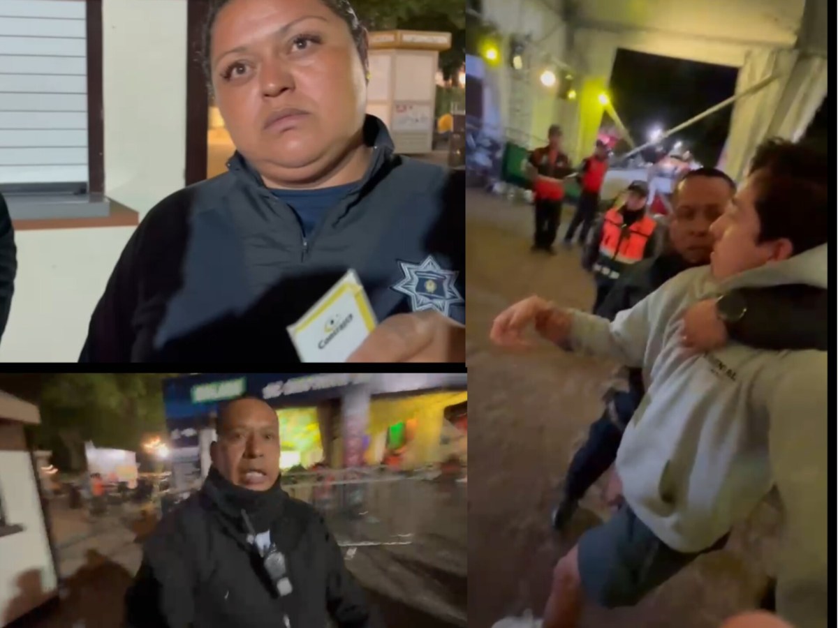 AGRESIÓN DIRECTA A PRENSA DE DOLORES HIDALGO EN LA PANTALLA PÚBLICA DEL MUNDIAL: POLICÍA MUNICIPAL AL SERVICIO DE PARTICULARES