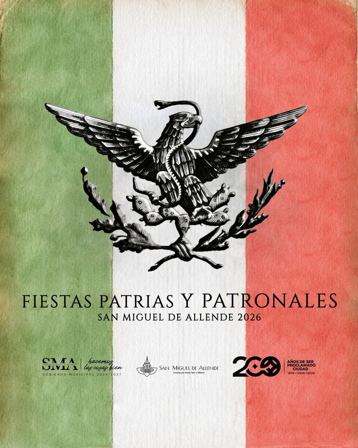 PROGRAMA DE FIESTAS PATRIAS Y PATRONALES DE SAN MIGUEL DE ALLENDE 2026